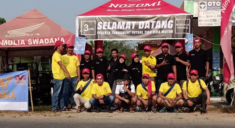 Desa Kutruk Menyelenggarakan Turnamen Kegiatan 3 Diva Motor DiBidang Olahraga Tahun 2019