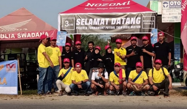 Desa Kutruk Menyelenggarakan Turnamen Kegiatan 3 Diva Motor DiBidang Olahraga Tahun 2019